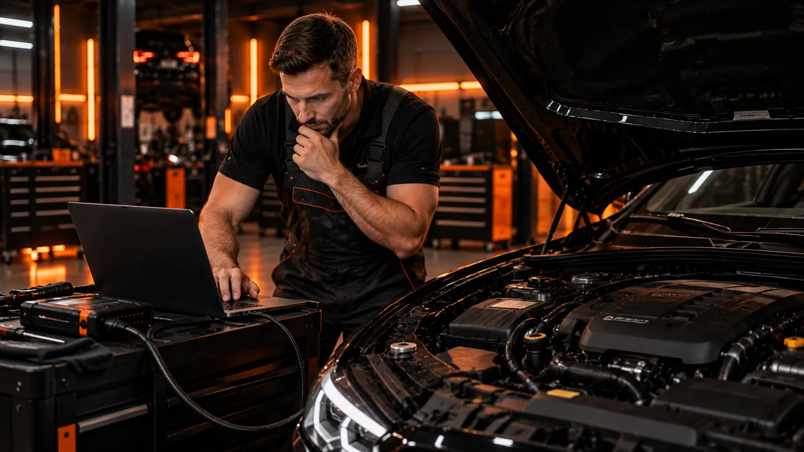 Diagnostic professionnel d'un problème d'anti-démarrage avant un service Immo Off à distance
